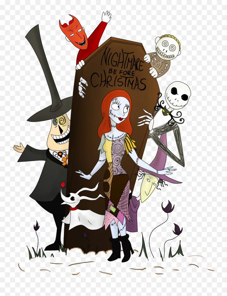 Graveyard Clipart Nightmare Before - Transparent Nightmare Before Christmas Clip Art Emoji,Nightmare Before Christmas Emoji Download