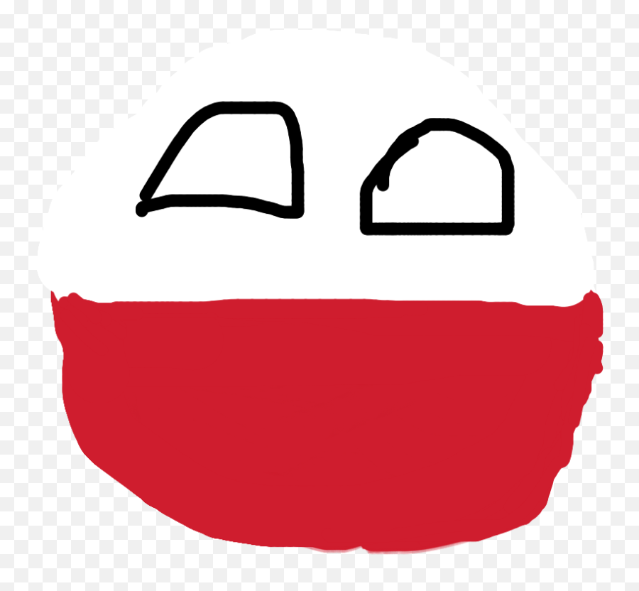 Poland Polandball Sticker - Serveware Emoji,Polandball Emoji