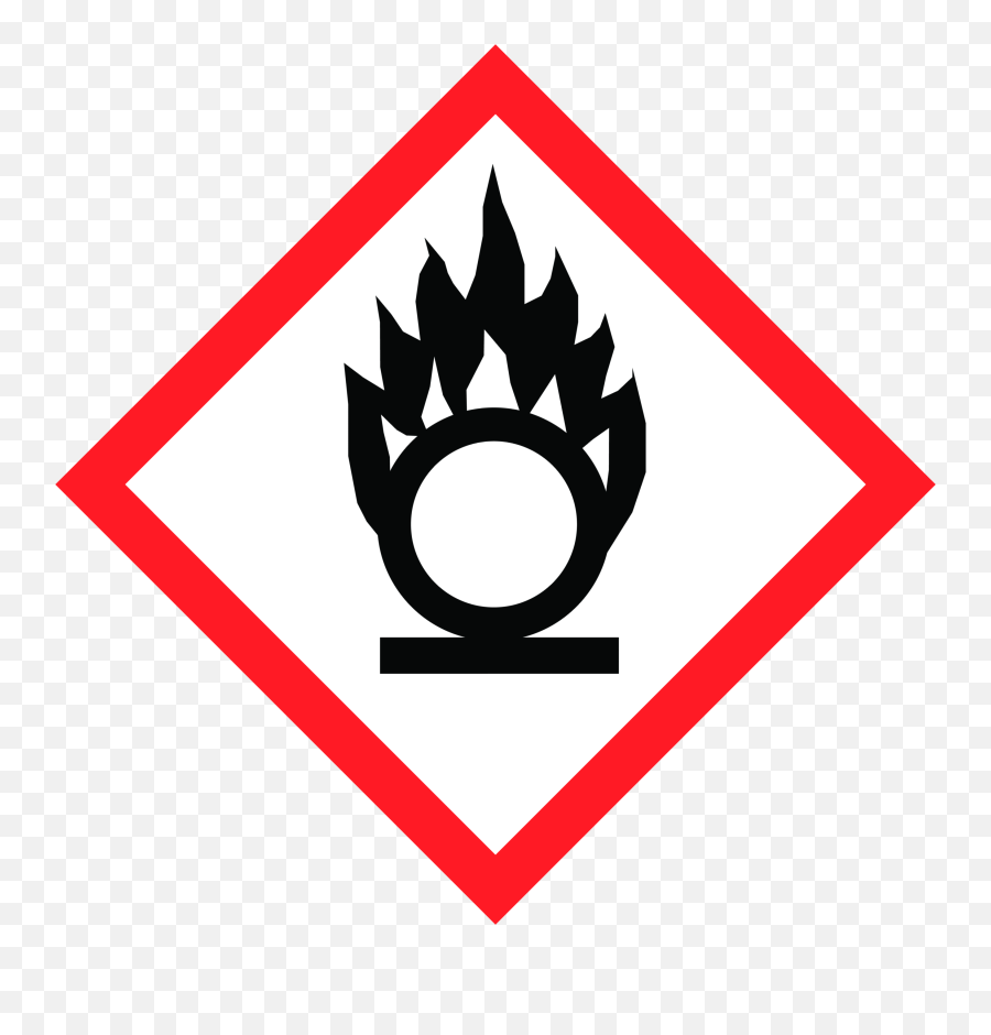 The Scientific Endeavor - Baamboozle Oxidizing Pictogram Emoji,Hazard Symbol Emoji