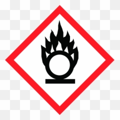 The Scientific Endeavor - Baamboozle Oxidizing Pictogram Emoji,Hazard Symbol Emoji