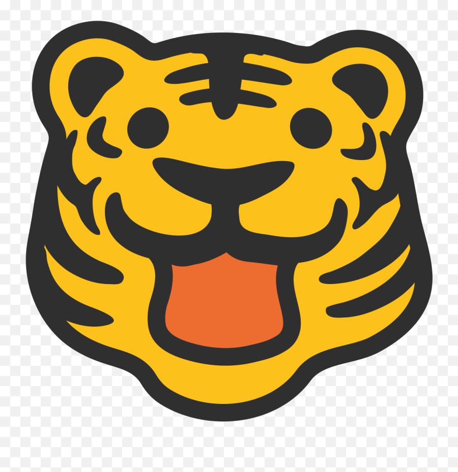 Tiger Face Emoji - Tiger Emoji Png,Tiger Emoji