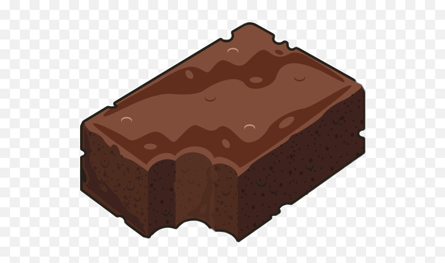 Brownies Sticker - Chocolate Cake Emoji,Emoji Brownies