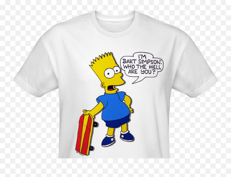 Bart Simpson Png - U201cunderachiever And Proud Of It Manu201d And Bart Simpson 1989 Tee Emoji,Bear Emoji Shirt