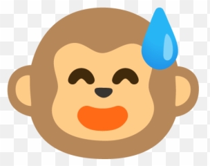 Sweatsmilemonkey - Discord Emoji Monkey Discord Emoji Meme,Sweat Emoji Png