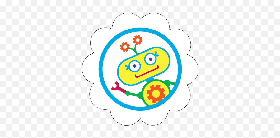 Girl Scouts Can Earn A Bunch Of New - Stem Daisy Robotics Badges Emoji,Robot Head Emoticon
