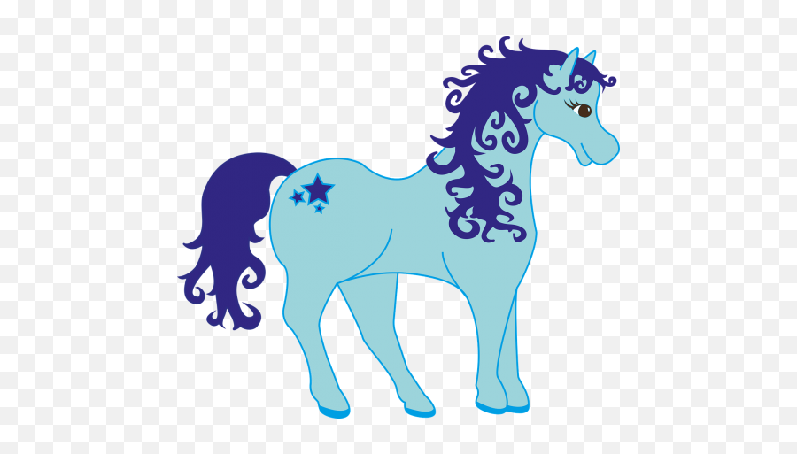 Cyan Public Domain Image Search - Freeimg Azul Unicornio Emoji,Steam :horse: Emoticon