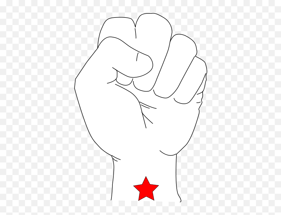 Illustration - Fist Emoji,Fist Of Solidarity Emoticon