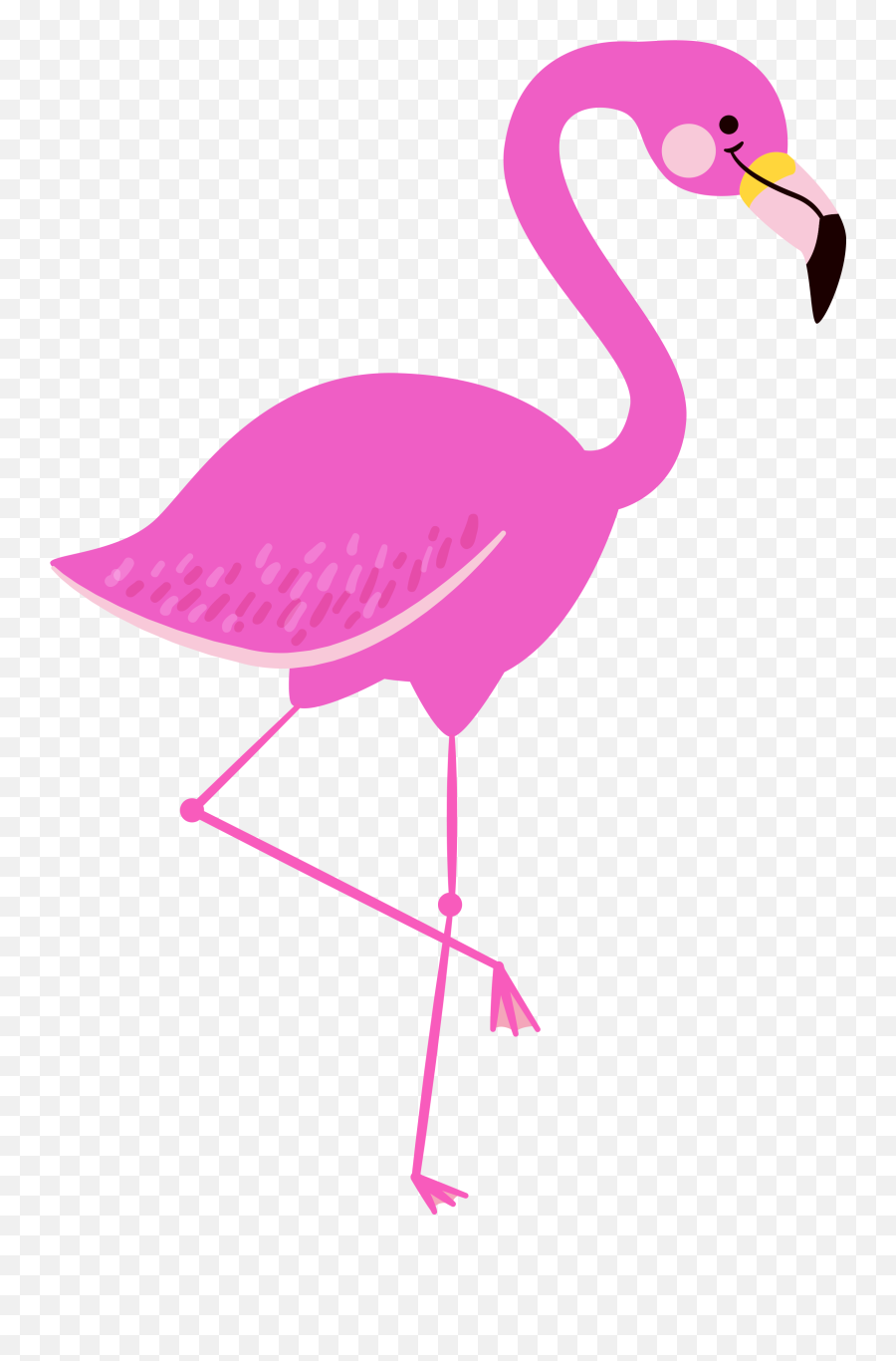 Flamingo Clipart Transparent Background Flamingo - Png Transparent Flamingos Png Emoji,Flamingo Emoji