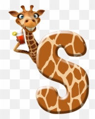 Blindada Por Deus Alfabeto Girafa Png Giraffe Art Disney - Alfabeto Da Girafa Gif Emoji,Giraffe Emoji