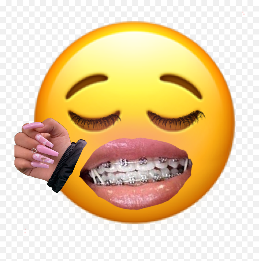 The Most Edited Reeeeeeeee Picsart - Happy Emoji,Emoticons With Braces On Teeth