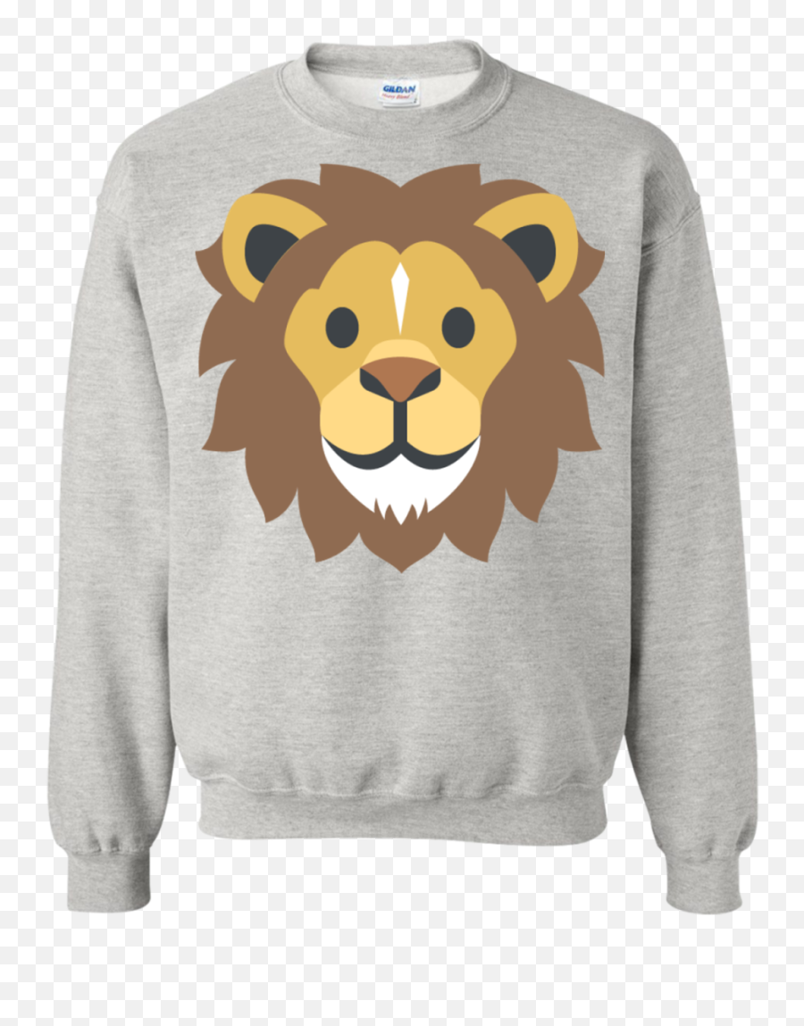 Lion Face Emoji Sweatshirt - White Christmas Sisters Sweatshirt,Journal Emoji