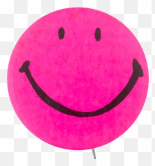 Hot Pink Smiley - Happy Emoji,Emoticon 