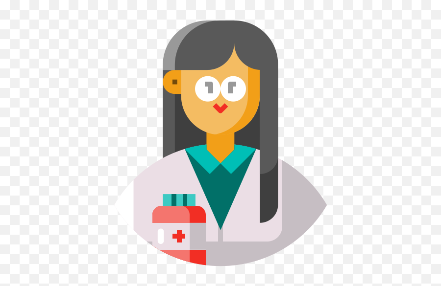 Pharmacist Avatar People Free Icon Of - Pharmacist Emoji,Pharmacist Emoticon