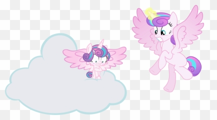 Princess Flurry Heart Alicorn Pony - Fairy Emoji,Flurry Of Emotions