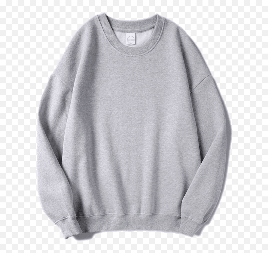 Hip Hop Oversized Sweatshirt For Men - Over Sized Grey Mens Sweatshirt Emoji,Girls Emoji Sweatshirt