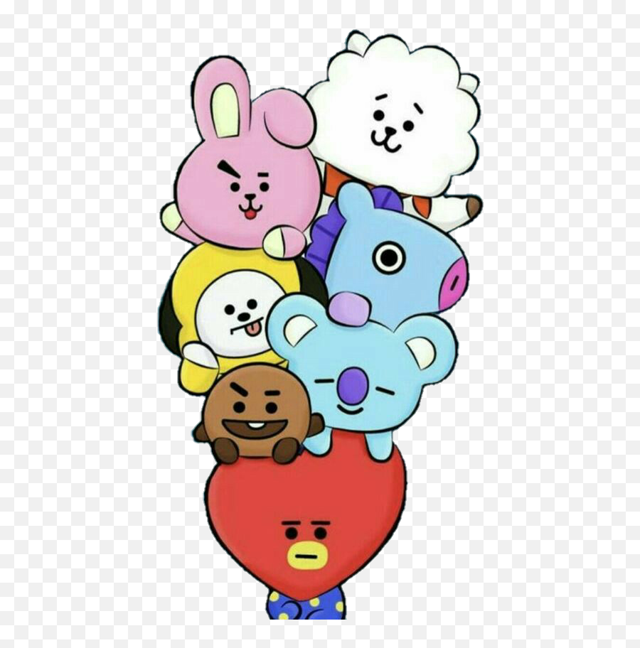 Bts Rj Emoji Ceriakotax - Bts Bt21 Png,Bts V As An Emojis