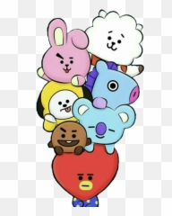 Bts Rj Emoji Ceriakotax - Bts Bt21 Png,Bts V As An Emojis