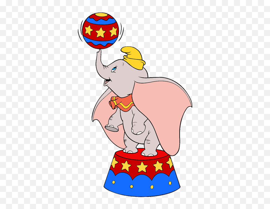 Cartoon Baby Dumbo - Shefalitayal Circus Dumbo Png Emoji,Dumbo Remake Emotions