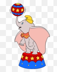 Cartoon Baby Dumbo - Shefalitayal Circus Dumbo Png Emoji,Dumbo Remake Emotions