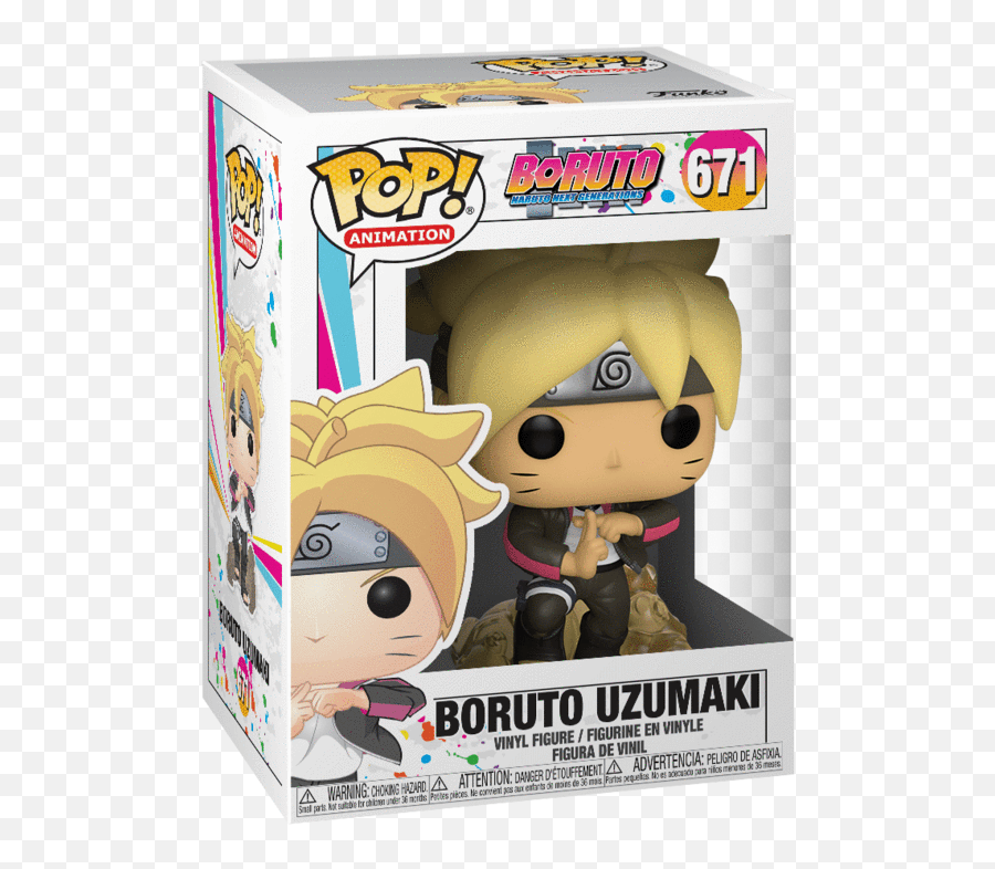 Boruto Uzumaki Funko Pop Animation Boruto Muñecos Cabezones - Funko Pop Do Boruto Emoji,Emoji Popo De Colores