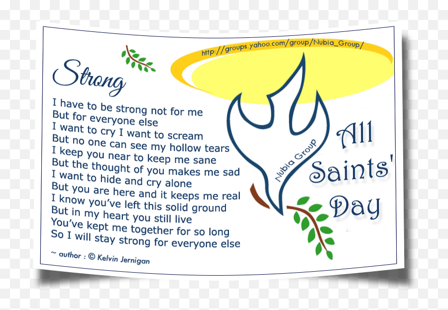 Inspirational Quotes All Saints Day - All Saints Day Quotes Emoji,Catholic Quotes On Emotions