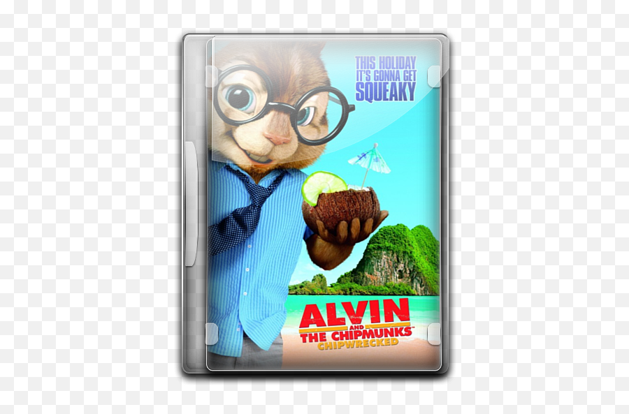 Alvin And The Chipmunks 3 V4 Icon English Movies 3 Iconset Emoji,Chipmunk Emoji Apple