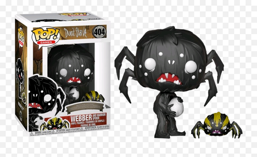 Webber And Warrior Spider Dragon - Don T Starve Webber Funko Pop Emoji,Webber Photo Cards Emotions