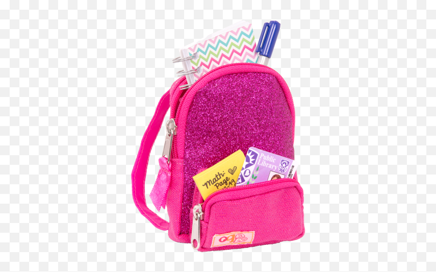 School Smarts 18 - Inch Doll Backpack Our Generation Girly Emoji,Cute Emoji Backpacks For Girls 8