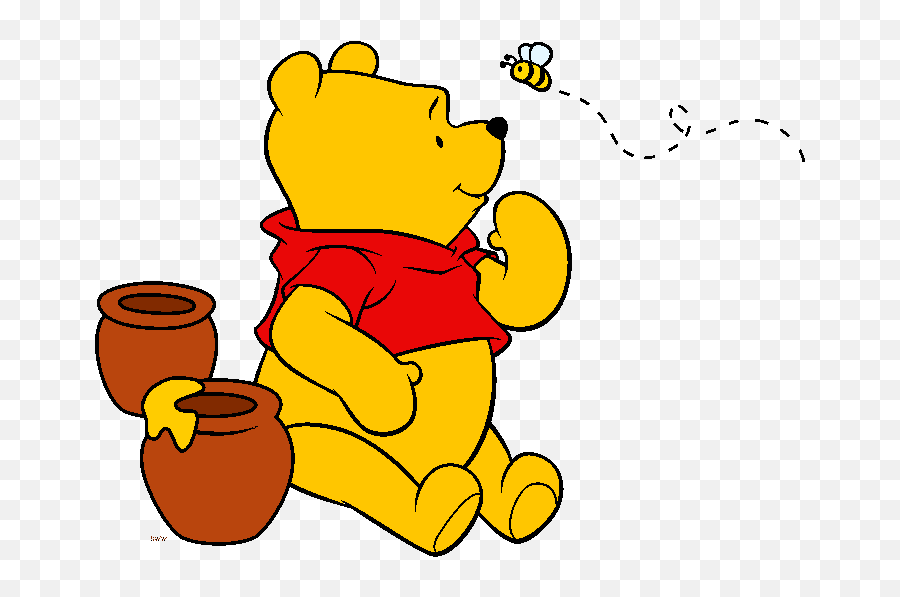 Mirror Clipart Winnie The Pooh Mirror - Winnie The Pooh With Bees Emoji,Pooh Emoji