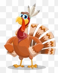 Indian Turkey Cartoon Vector Character - Turkey Cartoon Emoji,Turkey Emotions