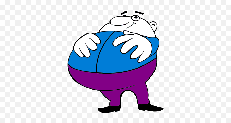 Cartoon Man Download Free Clip Art - Fat Clipart Emoji,Fat Man Emoji