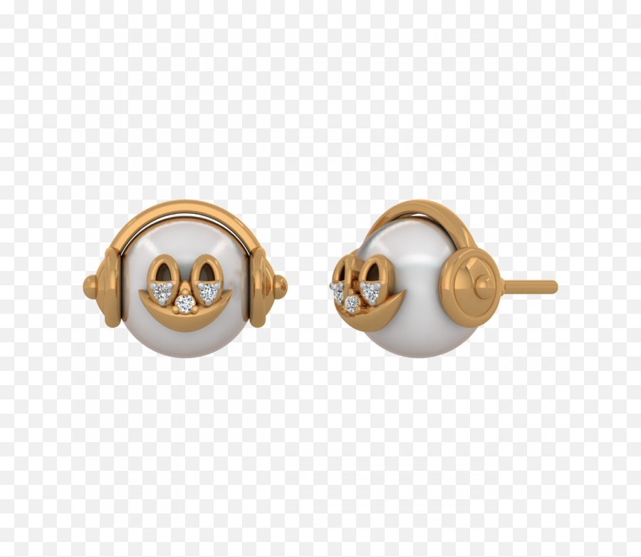 Article 945 Gold Diamond U0026 Pearl Earring Emoji,Diamond Tiara Emoticon