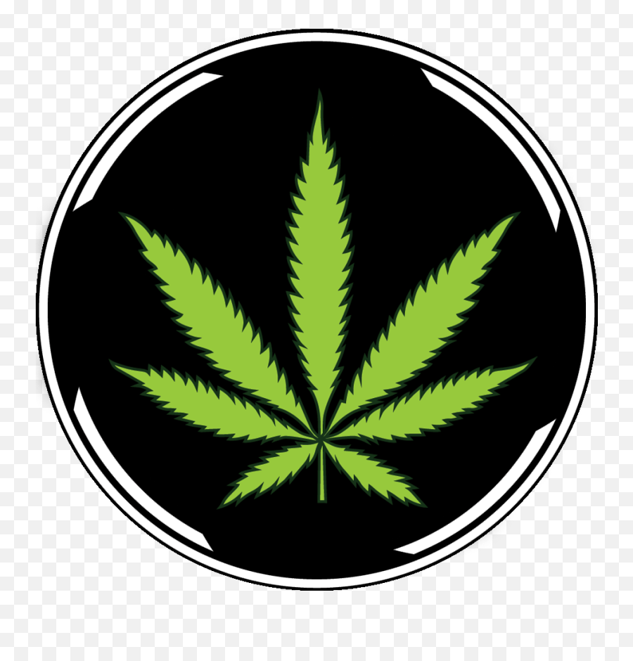 Marijuana Leaf Icon Png - Transparent Background Weed Icon Emoji,Pot Leaf Emoji