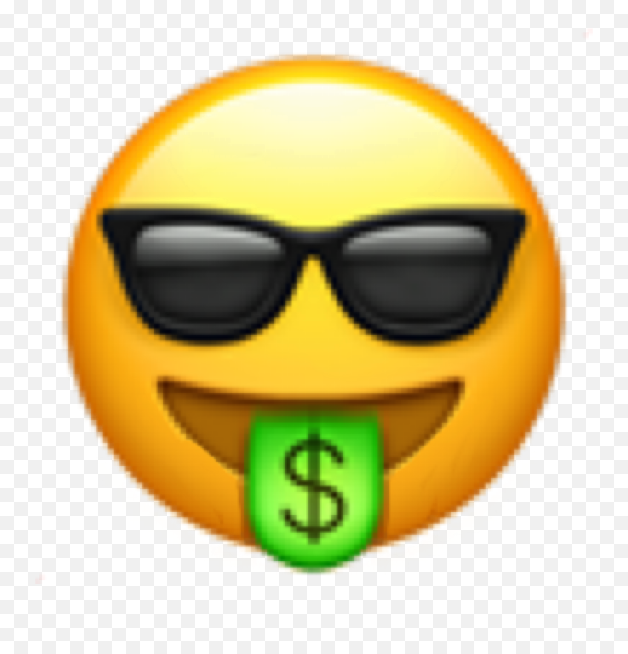 Money Emoji I Smell Sticker - Happy,Vibes Emoji