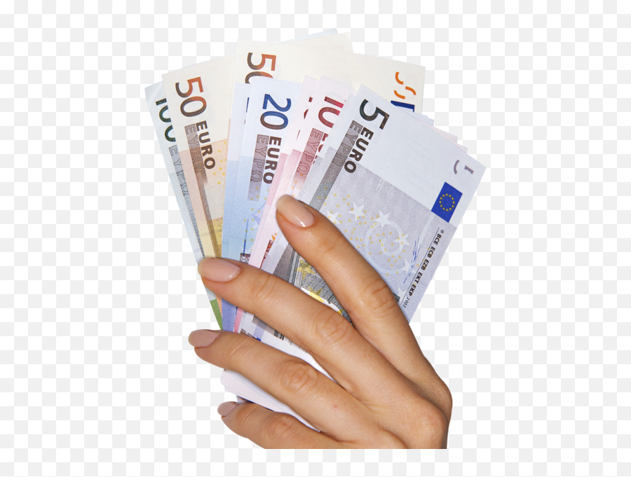 Hand Holding Euros Psd Official Psds Emoji,Euro Banknote Emoji