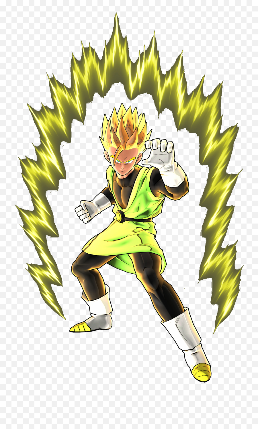 Gohan Great Saiyaman Without Helmet And Cape Render Dragon Emoji,Dragon Emoji Gif