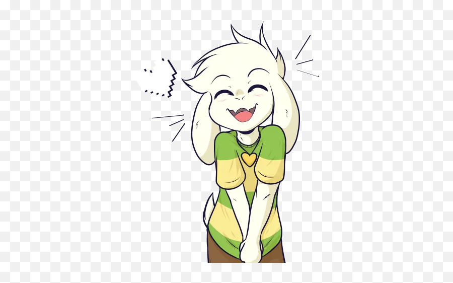 Telegram Sticker From Asriel Pack Emoji,Love Letter Emoji From Boy