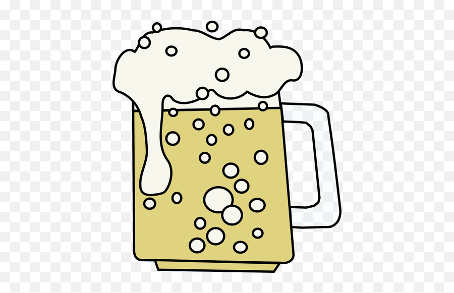 Refreshing Beer Public Domain Vectors Emoji,Emoji Beer