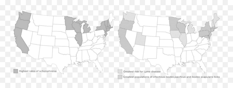 Schizophrenia And Schizoaffective Disorders Treatment Amen - Usa Push Pin Map Emoji,Hiding Emotions Disorder