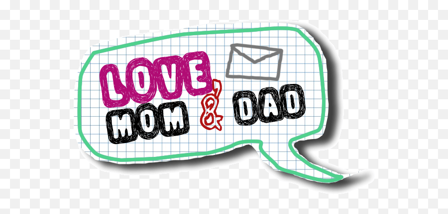 Love Mom Dad - Skytower Emoji,Mom And Dad Emoji