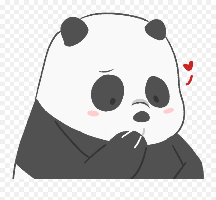 Foto Panda Kartun We Bare Bears - Panda We Bare Bears Cartoon Emoji,We Bare Bears Emoji