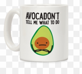Avocadont Tell Me What To Do Mug In 2021 Mugs Coffee Mugs - Magic Mug Emoji,Dirt Bike Emoticons