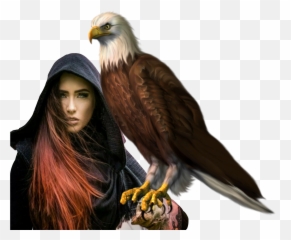 Girl Eagle Sticker - Bald Eagle Emoji,American Eagle Emoji