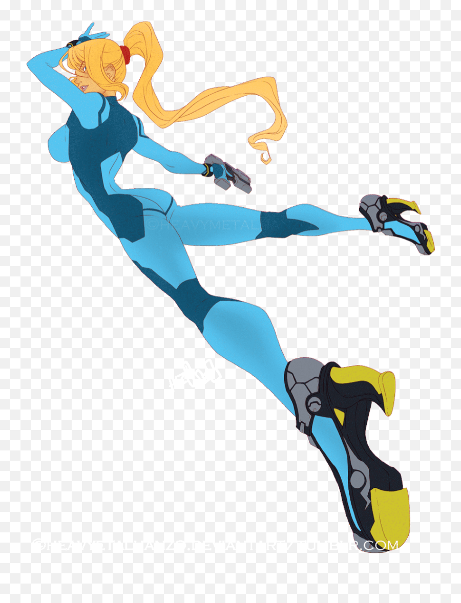 Top Zero Suit Samus Nsfw Stickers For Android U0026 Ios Gfycat - Zero Suit Samus Gif Emoji,Girls Emoji Bathing Suit