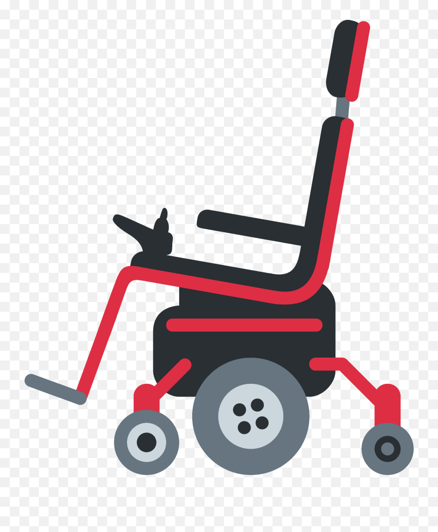 Motorized Wheelchair Emoji - Man In Motorized Wheelchair Emoji,Wheelchair Emoji