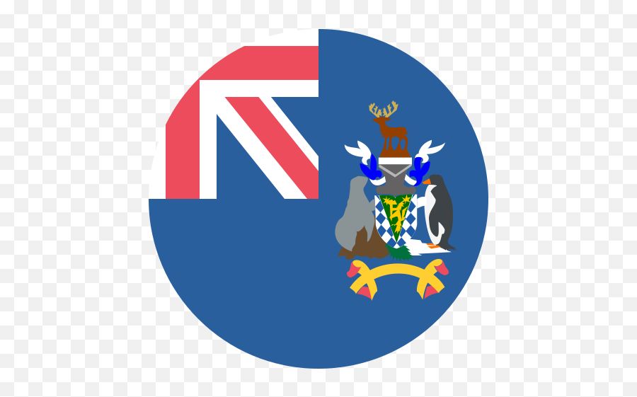 Bandera Islas Georgia Del Sur Y Sandwich Del Sur Emoji,Emojis De Banderas