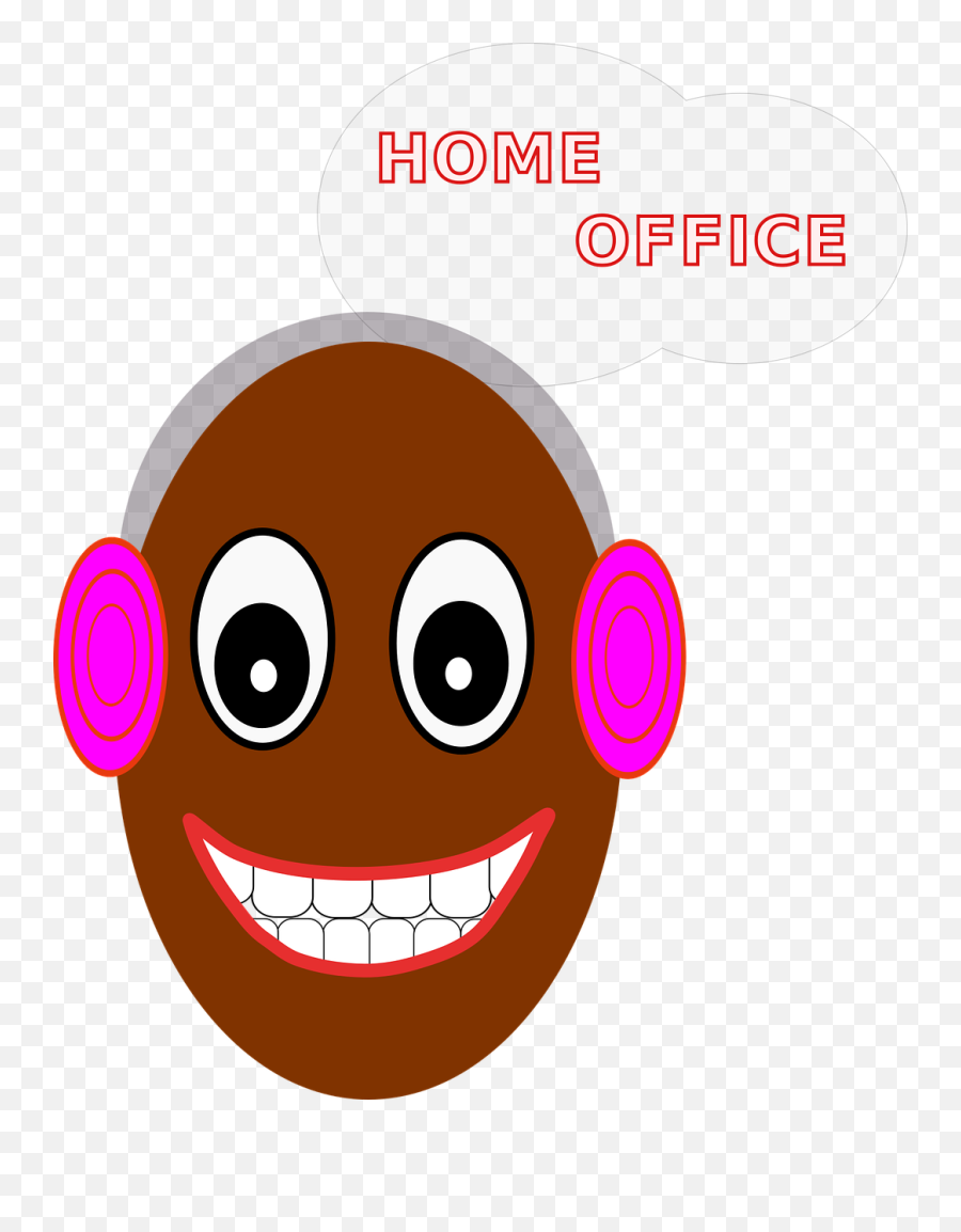 Home Office Emoji Smiley - Happy,Home Emoji