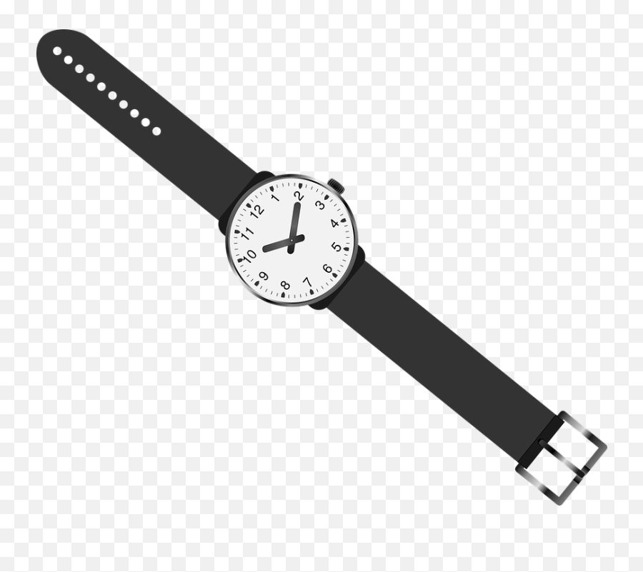 Watch Clock Niche Mooadboard Sticker - Wrist Watch Top View Png Emoji,Emoji Watch And Clock