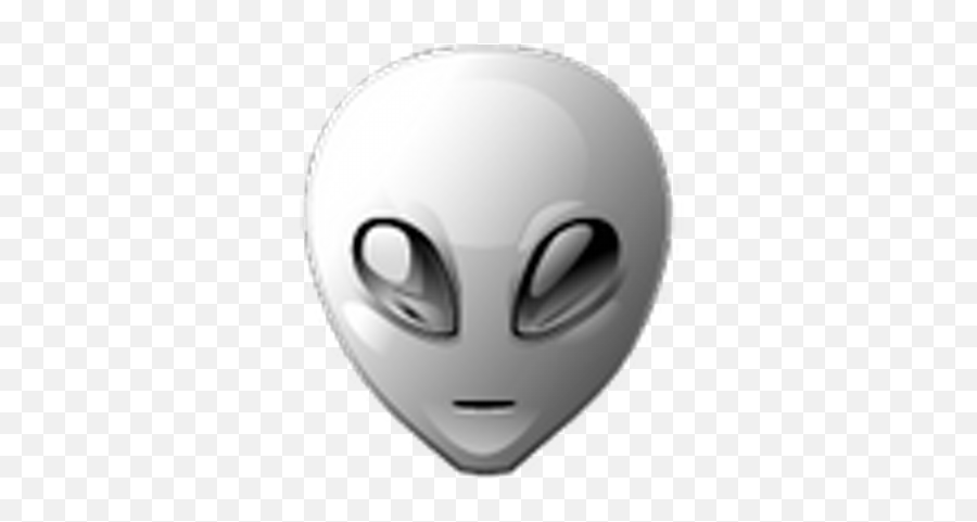 Shuvo - Grey Alien Emoji,Skype Rock Emoticon