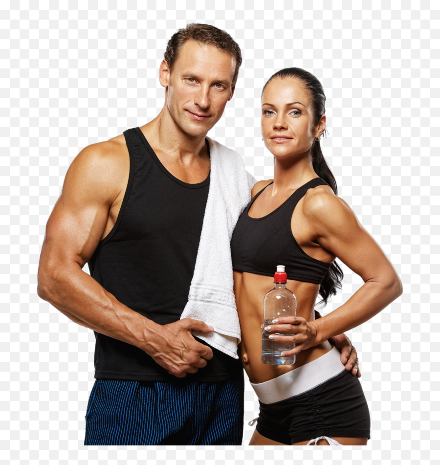 Fitness Man Png - Body Builder Couple Png 5256194 Vippng Fitness Couple Png Emoji,Body Building Emoji